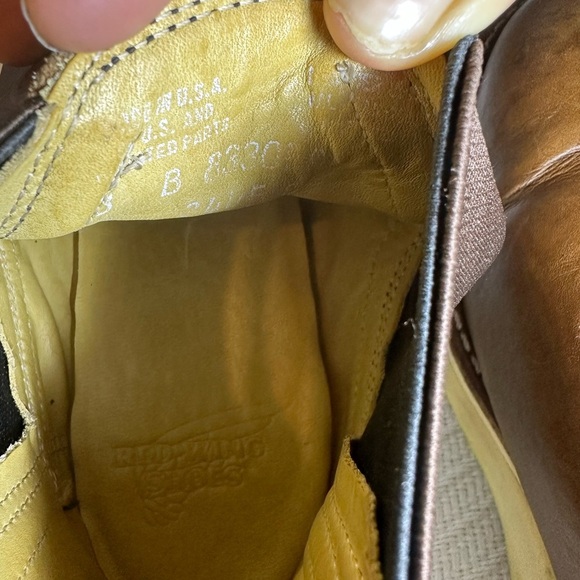 Red wing Shoes Classic Chelcea Brown Leather Men's boots - Picture 10 of 10